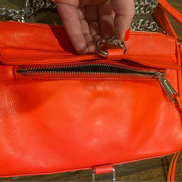 Rebecca Minkoff Red Leather Crossbody Bag - Picture 4 of 9